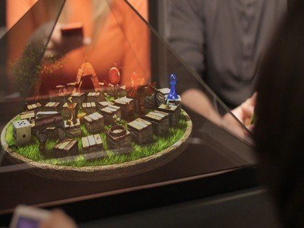 The Holus tabletop hologram generator is now a reality