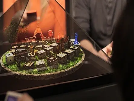 The Holus tabletop hologram generator is now a reality