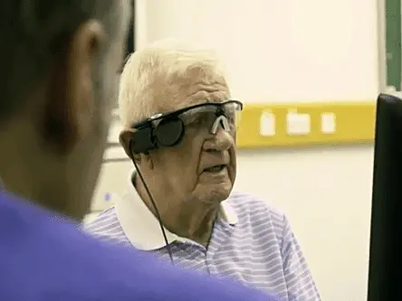 Bionic eye restores blind man’s sight