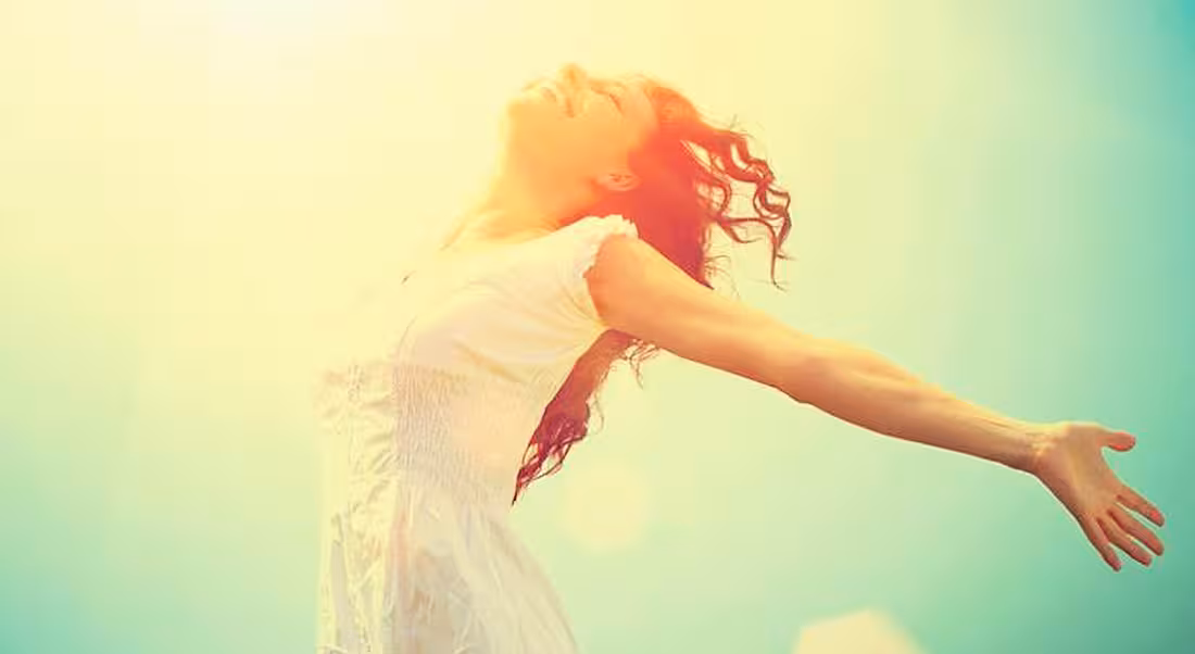 Jobs: happy woman celebrating