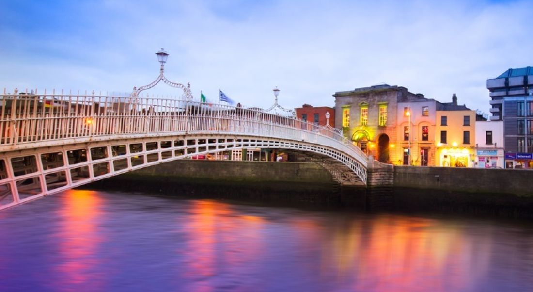 Feelsright is expanding its Dublin workforce. Pictured: Dublin quays and the Ha'penny Bridge