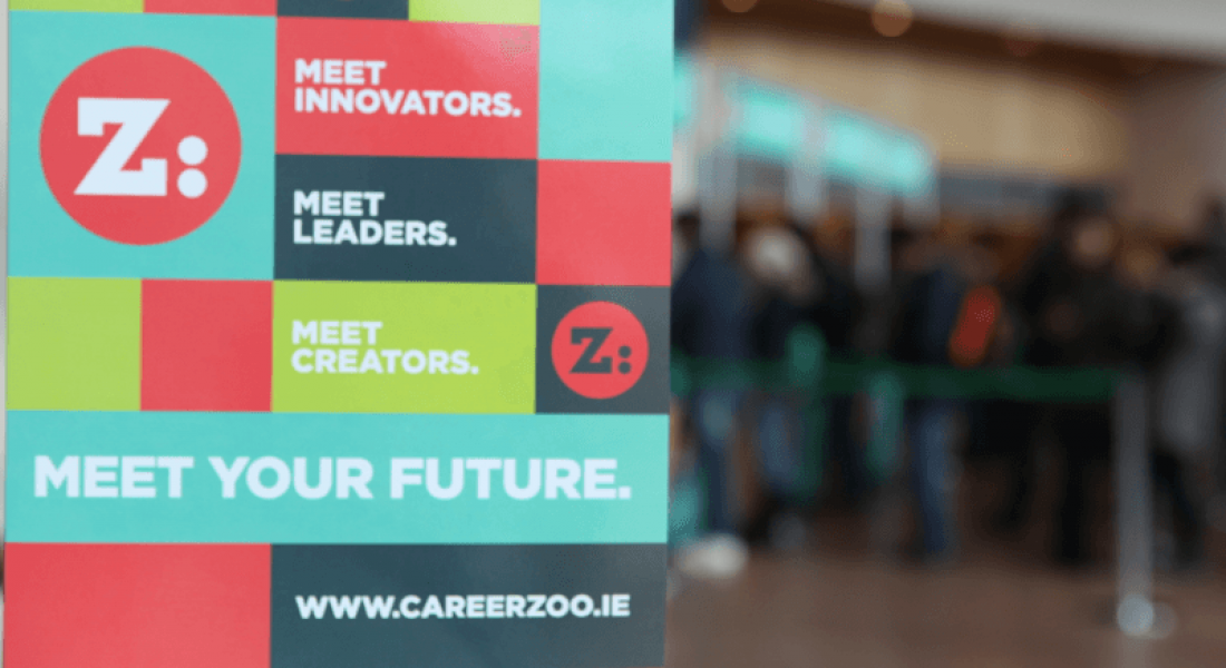 Career Zoo stand at event