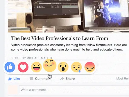 Watch: Facebook Reactions now live in Ireland and Spain