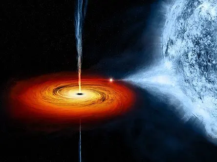 On #BlackHoleFriday, a black hole is devouring a distant star