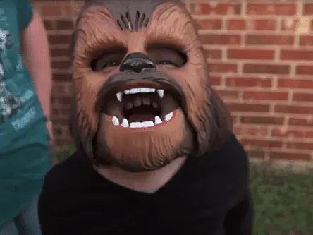 The happy Chewbacca is the best Star Wars story so far