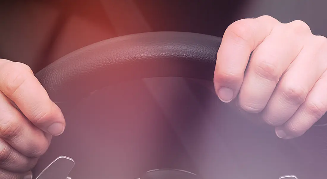 IoT: hands on steering wheel