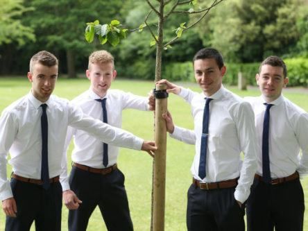 IT Sligo students awarded for designing automatic post driver for tractors