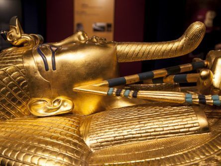 Tutankhamun dagger was crafted from cosmic metal