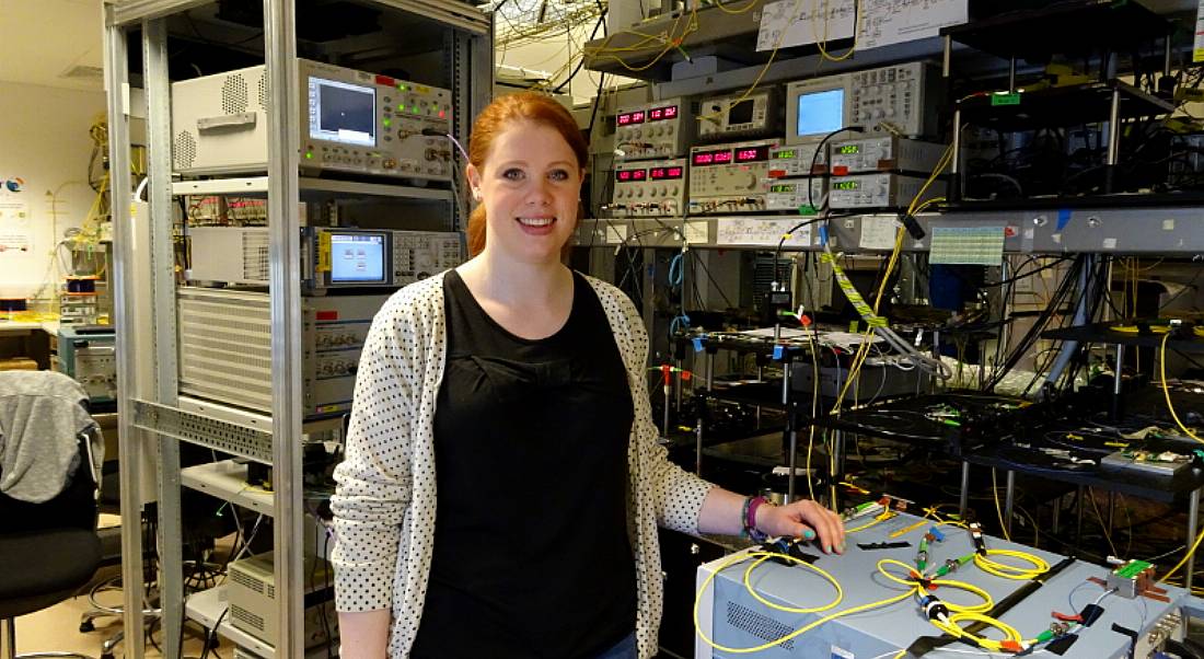 Ghostbusters: Niamh Kavanagh, photonics PhD student at the Irish Photonic Integration Centre (IPIC), Tyndall National Institute