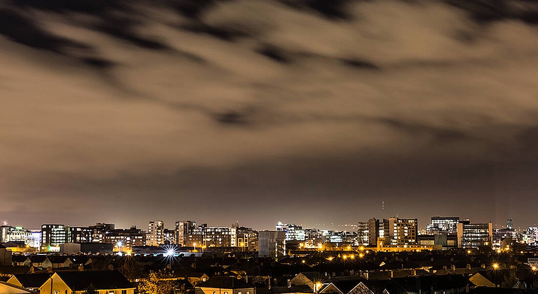 PTC: Dublin smart city skyline