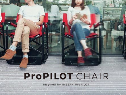 Nissan reveals self-driving chair for people too lazy to queue