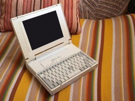 In 1985, the laptop was dead and buried, apparently
