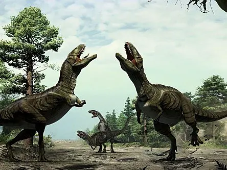 Dinosaur mating ritual was less Rocky, more Flashdance