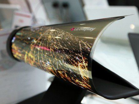 CES 2016 hype begins with 18-inch foldable LG TV screen