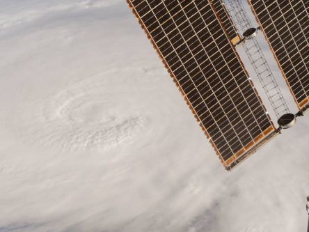Hurricane Matthew sets quite a scene for astronauts