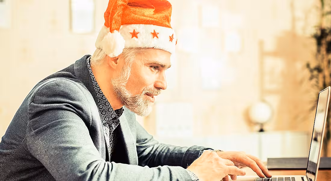 Christmas bonus santa hat