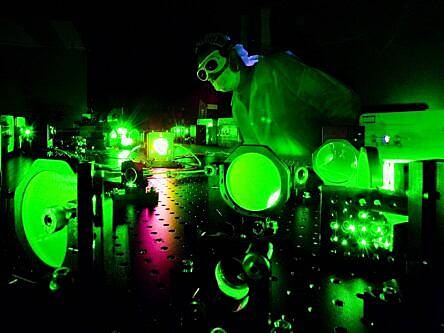 Laser with brightness of 1bn suns ‘bends’ light as it scatters