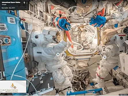 Google Maps brings Street View to the International Space Station