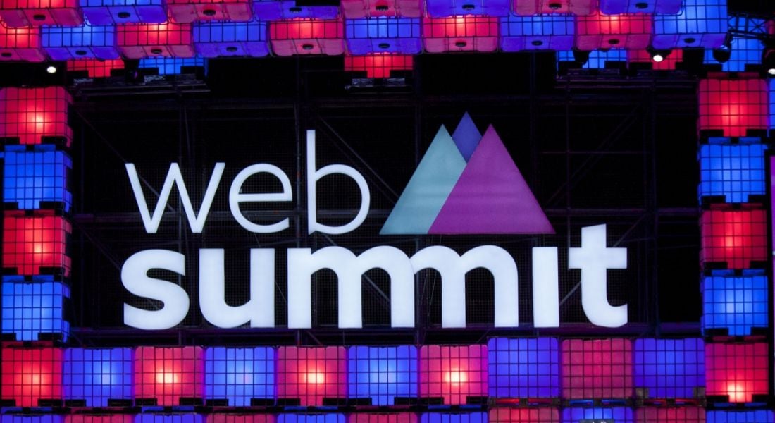 Web Summit sign