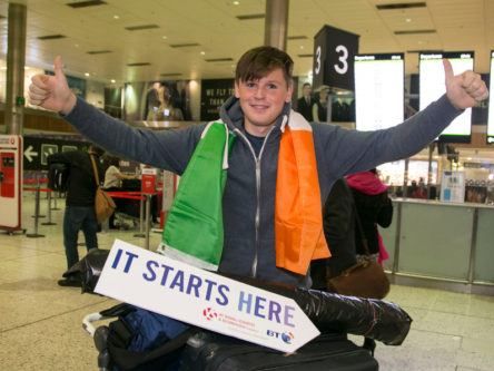 2017 BT Young Scientist winner flies to Tallinn for EU Young Scientist competition