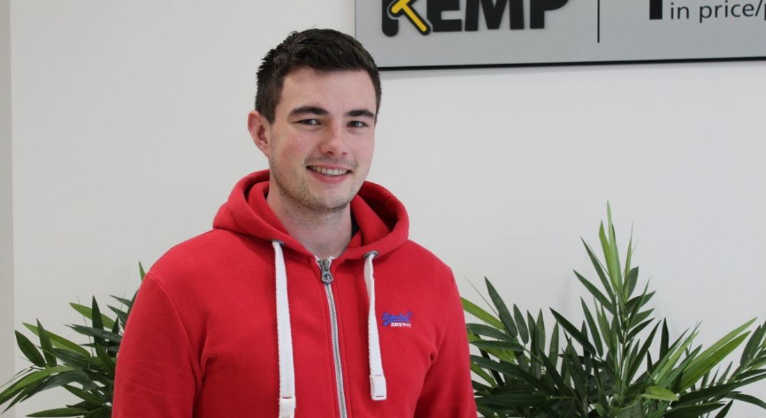 Danny Cremin, intern with Kemp Technologies