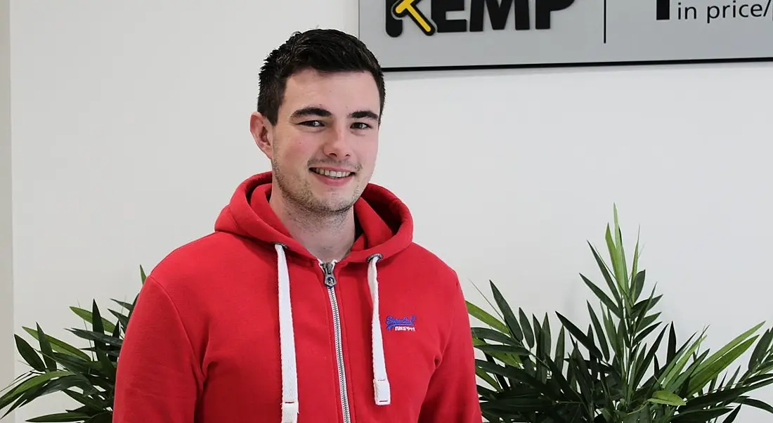 Danny Cremin, intern with Kemp Technologies