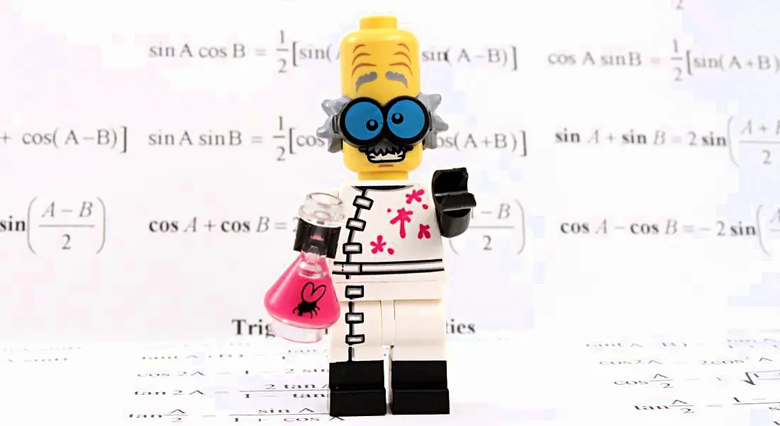 Lego professor. Image: cjmacer/Shutterstock