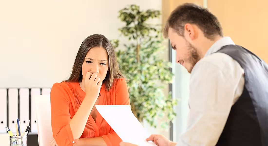 bad job interview
