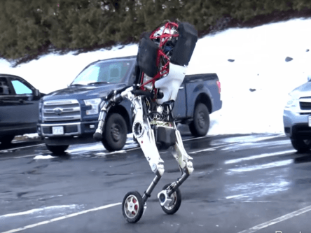 Boston Dynamics moves from feet to wheels with jumping Handle bot