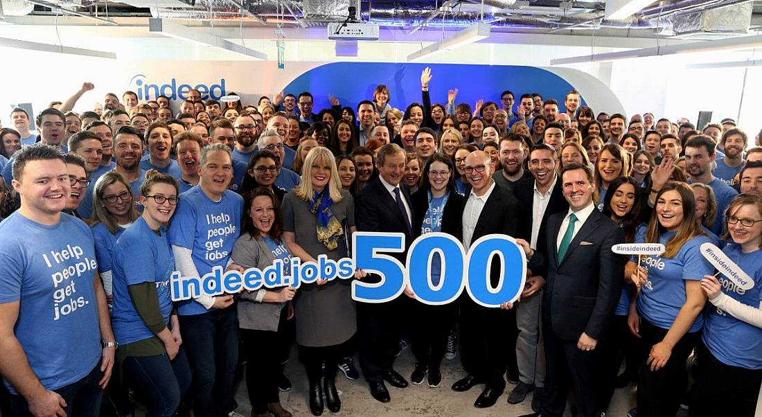 Massive 500-job expansion at Indeed in Dublin