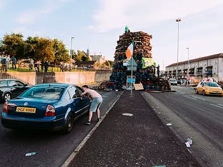 Bonfire night in Derry lands top Sony photo award