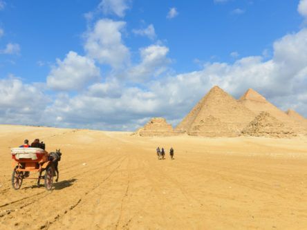 Cosmic particles reveal mysterious void in Egypt’s great pyramid