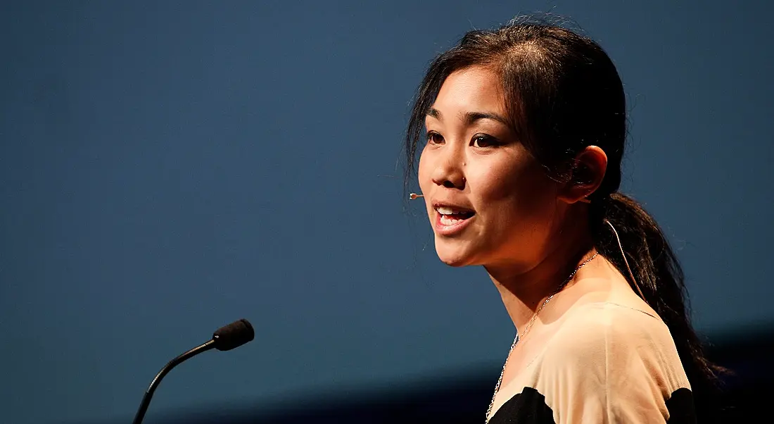 Tracy Chou speaking at Inspirefest 2017. Image: Conor McCabe Photography