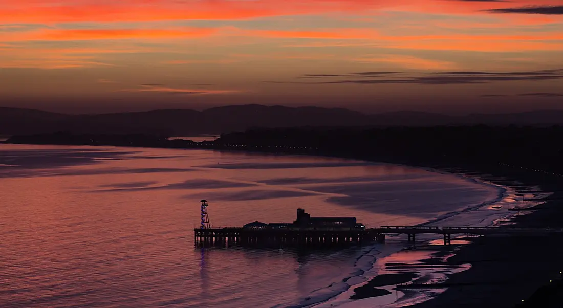 Bournemouth sunset