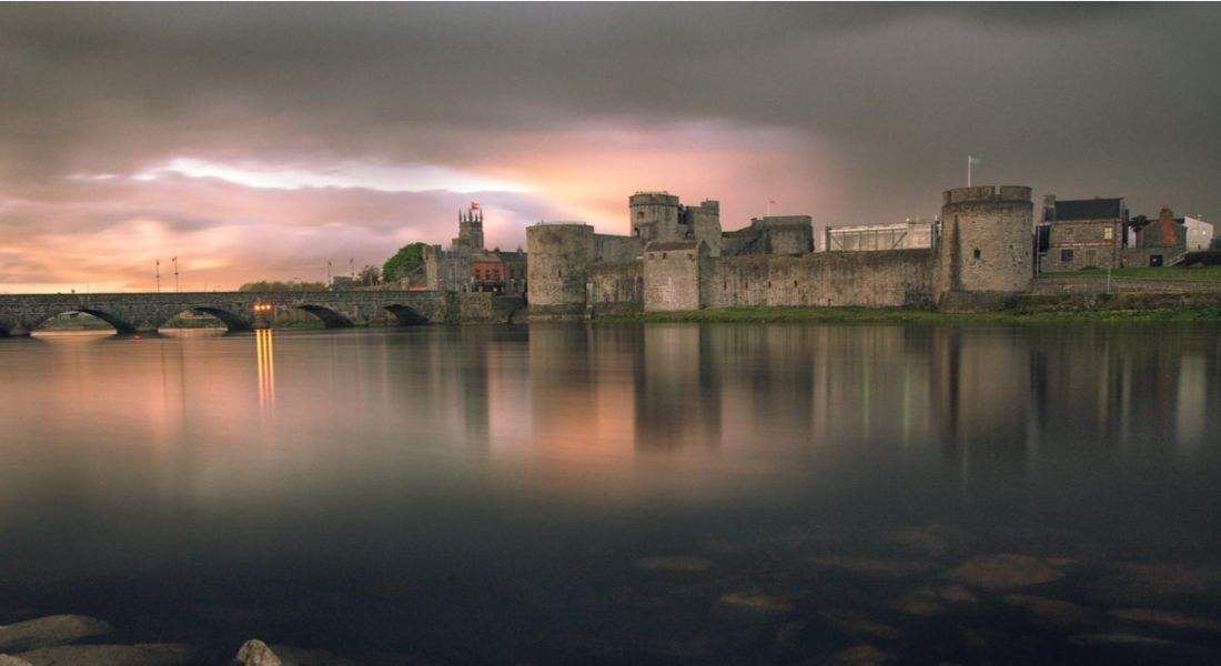 King John's Castle is a castle located on King's Island in Limerick, next to the River Shannon.