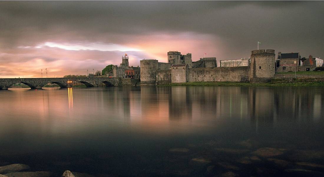 King John's Castle is a castle located on King's Island in Limerick, next to the River Shannon.