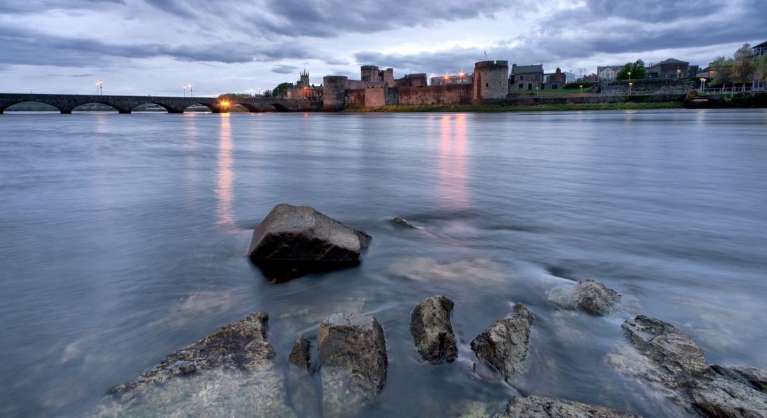 Mid west. Picture of King John’s Castle, Limerick.