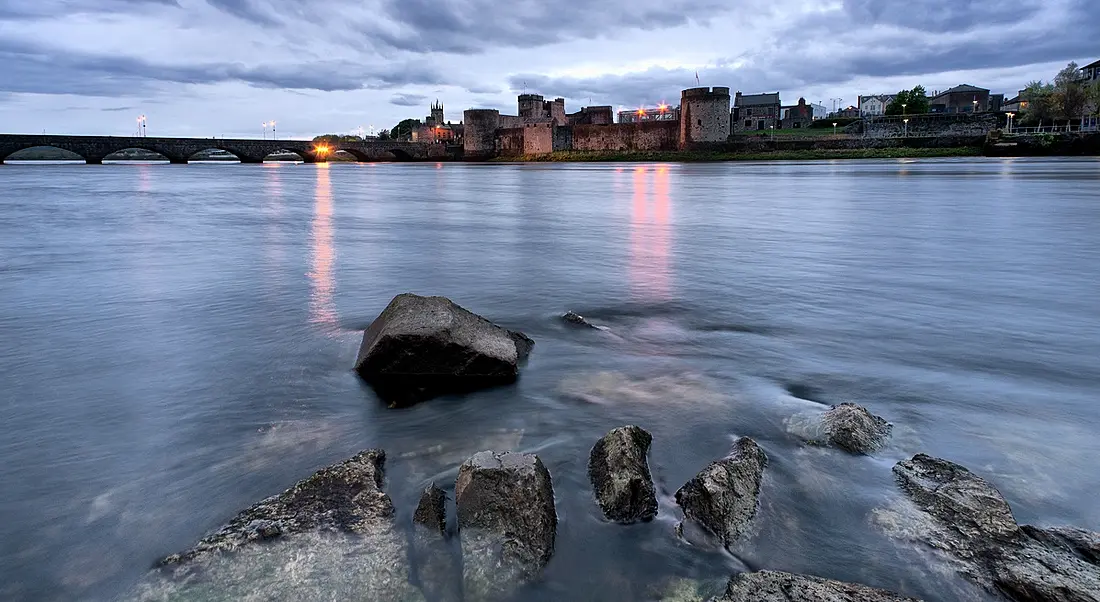 Mid west. Picture of King John’s Castle, Limerick.