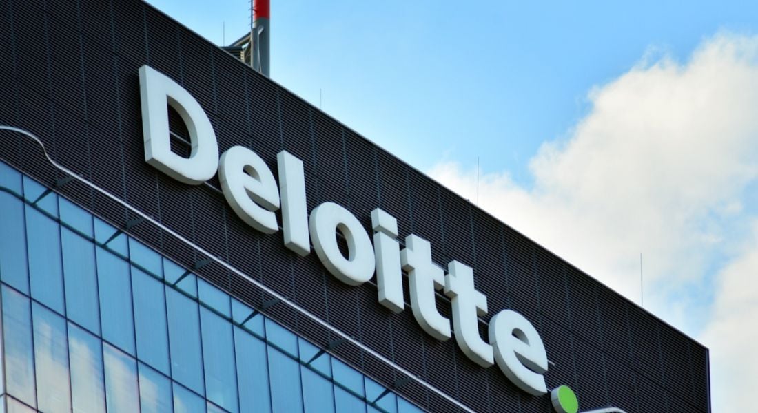 Deloitte sign in Warsaw, Poland. Image: Grand Warsawski/Shutterstock.