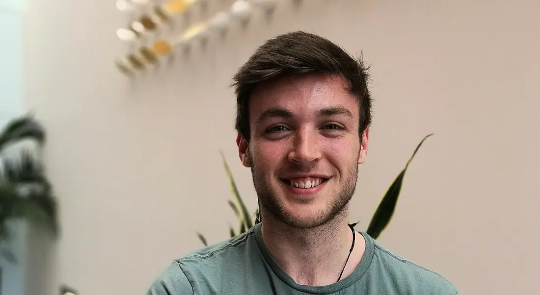 John Garrahan, intern at Zendesk