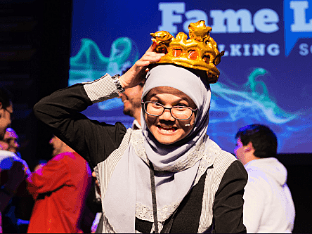 Who was crowned champion at FameLab International 2018?