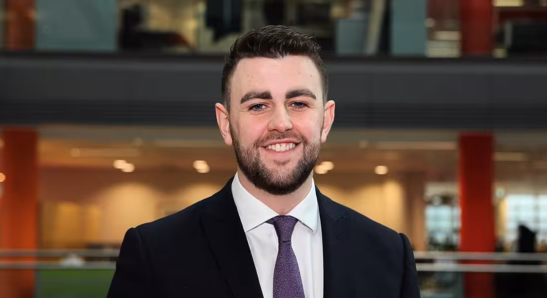 Shane McCallion, a member of the technology consultants team at PwC. Image: PwC