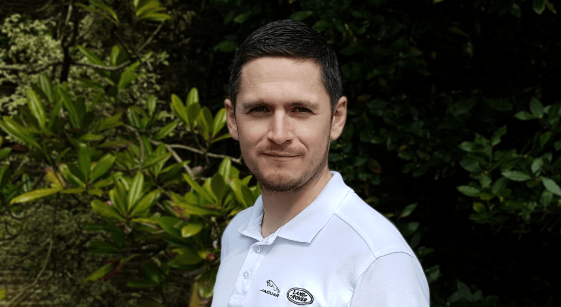 Jason Kelly, software developer at Jaguar Land Rover. Image: Jaguar Land Rover