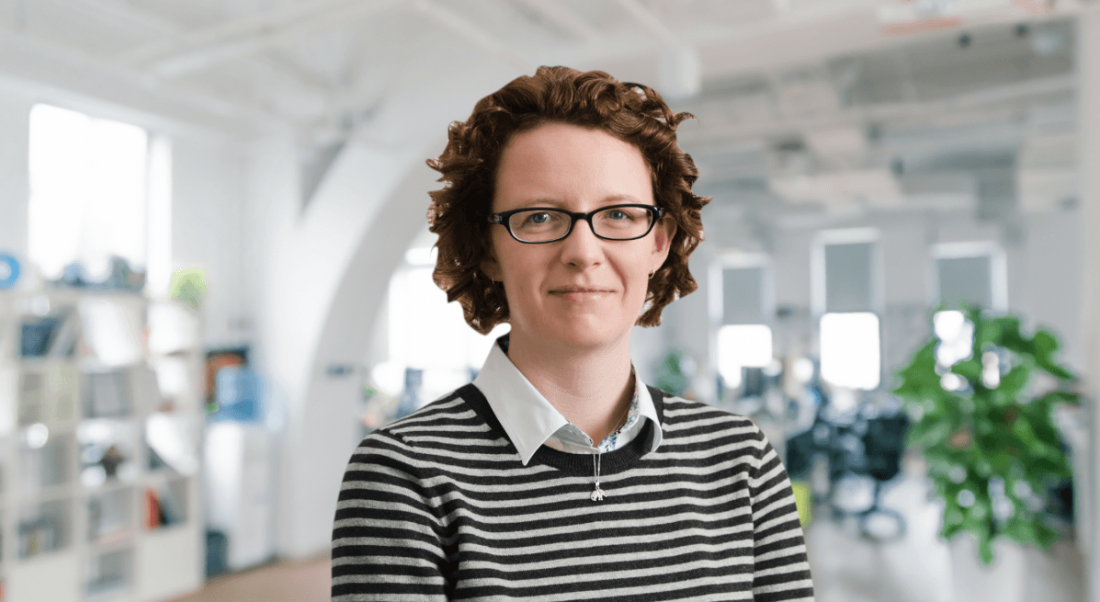 a headshot of Susan McNicholl, a solutions architect at EY. Image: EY