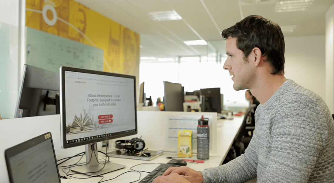 Darren Nolan, client solutions manager at eShopWorld. Image: Connor McKenna