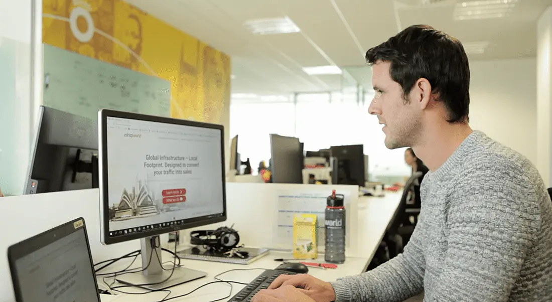 Darren Nolan, client solutions manager at eShopWorld. Image: Connor McKenna