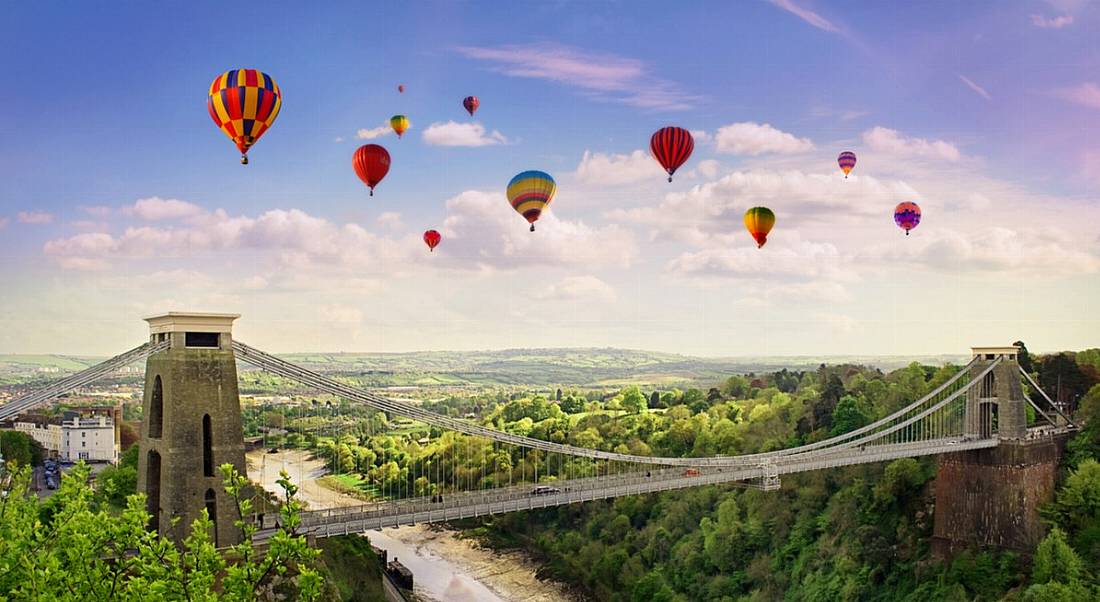 Clifton Suspension Bridge in Bristol