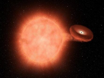 Astronomers capture amazing first moments of a star’s death