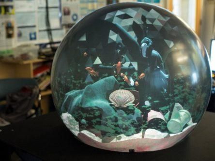 Could this large ‘crystal ball’ display be the future of collaborative VR?