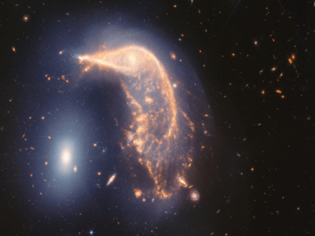The Penguin and the Egg – James Webb spots a galactic dance